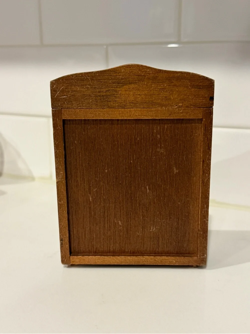 Miniature Wooden Shelf Display for Dollhouses or Crafting